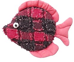 Scoochie Pet Donna Discus Squeaky Dog Chew Toy, 10.5-in