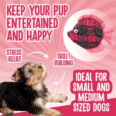 Show full view: Scoochie Pet Donna Discus Squeaky Dog Chew Toy, 10.5-in slide 3 of 5