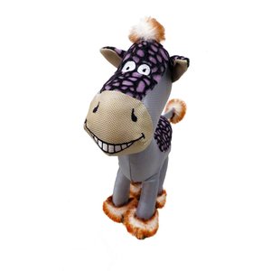 Scoochie Pet Suzy Sea Horse Squeaky Plush Dog Chew Toy, 17-in