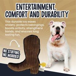 Scoochie Pet Line Dancin Boot Squeaky Dog Chew Toy, 12-in slide 2 of 6