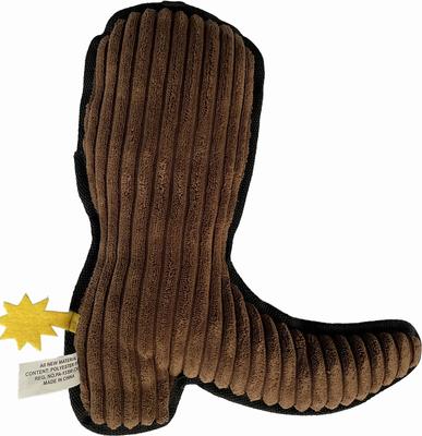 Show full view: Scoochie Pet Line Dancin Boot Squeaky Dog Chew Toy, 12-in slide 2 of 6