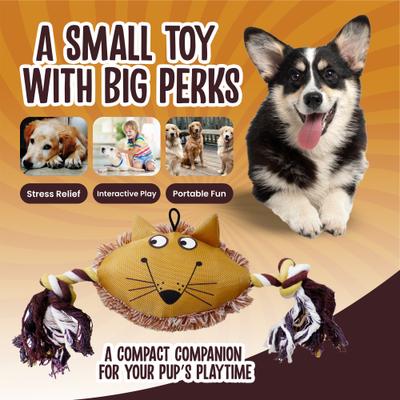 Show full view: Scoochie Pet Marc the Mouse Squeaky Dog Chew Toy, 6.5-in slide 3 of 5