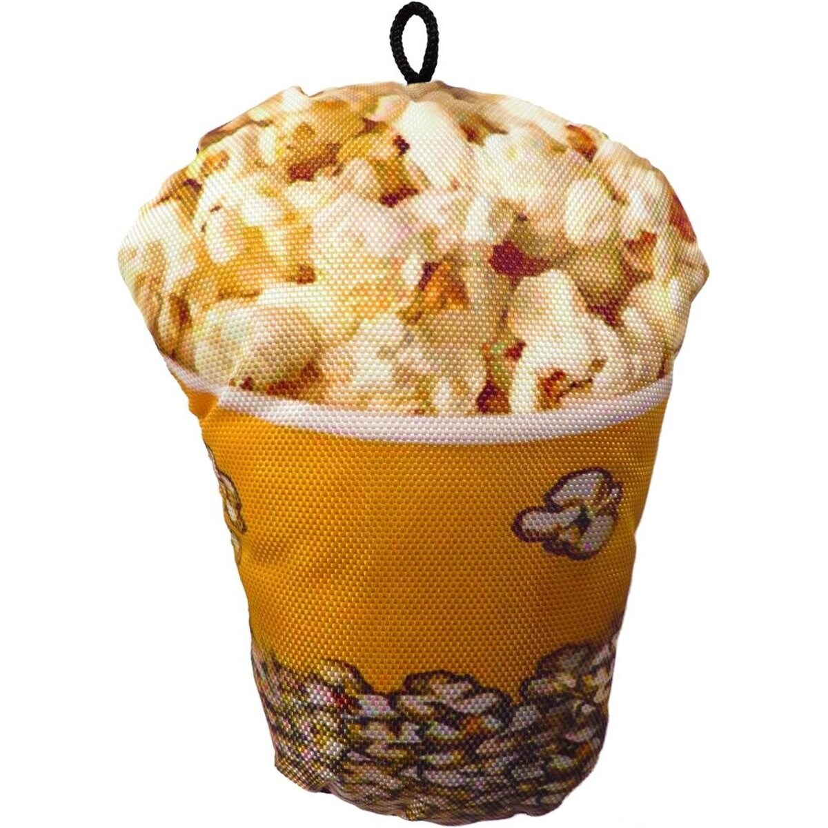 Scoochie Pet Scoochzilla Puppy Popcorn Squeaky Dog Chew Toy, 9.5-in