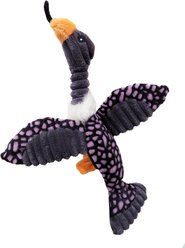 Scoochie Pet Sebby Bird Squeaky Plush Dog Chew Toy, 11-in