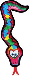 Scoochie Pet Staci Snake Squeaky Plush Dog Chew Toy, 16-in