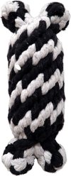 Scoochie Pet Super Scooch Braided Rope Man Squeaky Dog Tug Toy, Small slide 1 of 5