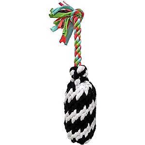 Scoochie Pet Super Scooch Firecracker Rope Dog Tug Toy, Small