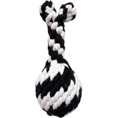 Scoochie Pet Scoochie Pet Super Scooch Rope Drumstick Squeaky Dog Tug Toy, Small