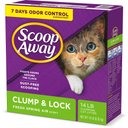 Scoop Away Clump & Lock Fresh Spring Air Scented Cat Litter, 42-lb bundle