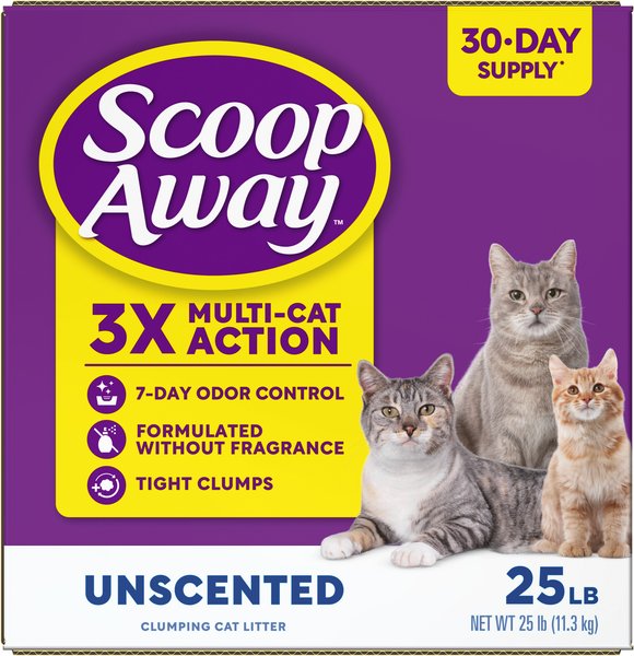 Scoop Away Super Clump Unscented Cat Litter Scoop Away Super Clump Unscented Cat Litter