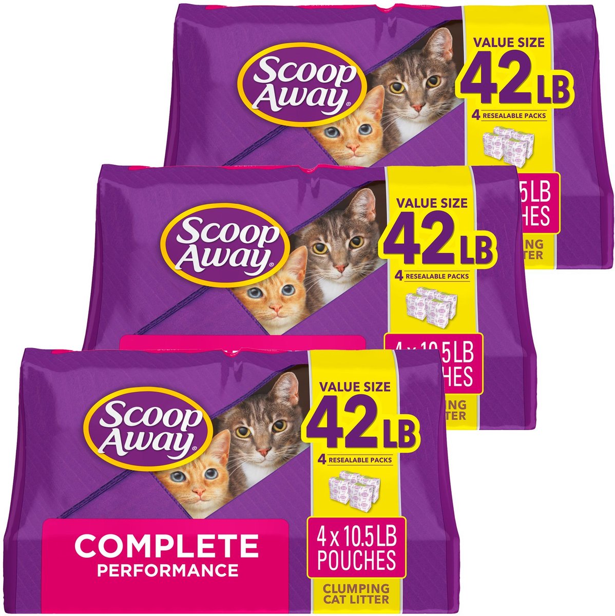 Advance High Performance Scented Clumping Clay Cat Litter