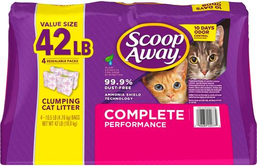 Fresh & Natural Scented Clumping Clay Cat Litter