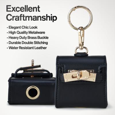 Show full view: Scotch & Co Mini Barkin Poop Bag Dispenser, Black slide 2 of 11