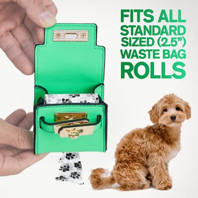 Show full view: Scotch & Co Mini Barkin Poop Bag Dispenser, Green slide 5 of 11