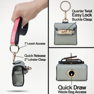 Show full view: Scotch & Co Mini Barkin Poop Bag Dispenser, Olive slide 5 of 12