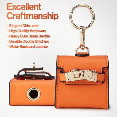 Show full view: Scotch & Co Mini Barkin Poop Bag Dispenser, Orange slide 3 of 12