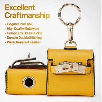 Show full view: Scotch & Co Mini Barkin Poop Bag Dispenser, Yellow slide 2 of 11