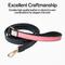 Show in main carousel: Scotch & Co Pink/Tan Handcrafted Dog Leash slide 4 of 9