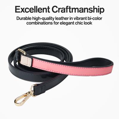 Show full view: Scotch & Co Pink/Tan Handcrafted Dog Leash slide 4 of 9