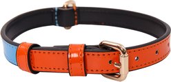 Scotch & Co The Daisy Handcrafted Standard Dog Collar, Medium: 12.5 to 16-in neck, 0.8-in wide