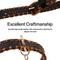 Show in main carousel: Scotch & Co The Lola Handcrafted Standard Dog Collar, X-Small: 6.5 to 10-in neck, 0.8-in wide slide 5 of 9