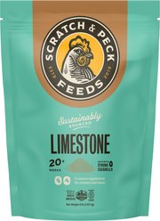 Scratch and Peck Feeds Chicken & Duck Essential Calcium Supplement Limestone, 8-lb pouch