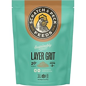 Scratch and Peck Feeds Chicken & Duck Essential Supplement Layer Grit, 7-lb pouch