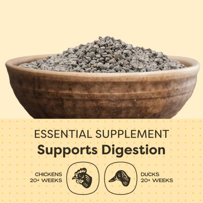 Show full view: Scratch and Peck Feeds Chicken & Duck Essential Supplement Layer Grit, 7-lb pouch slide 4 of 9