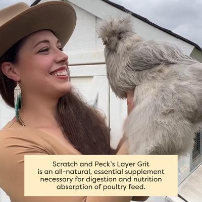 Show full view: Scratch and Peck Feeds Chicken & Duck Essential Supplement Layer Grit, 7-lb pouch slide 5 of 9
