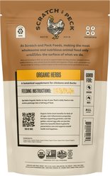 Scratch and Peck Feeds Chicken & Duck Essential Supplement Organic Herbs, 10-oz pouch slide 2 of 9