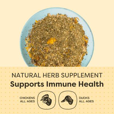 Show full view: Scratch and Peck Feeds Chicken & Duck Essential Supplement Organic Herbs, 10-oz pouch slide 4 of 9