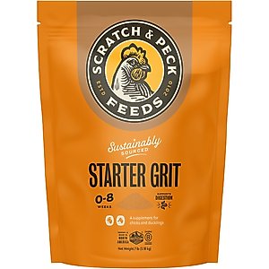 Scratch and Peck Feeds Chicken & Duck Essential Supplement Starter Grit, 7-lb pouch