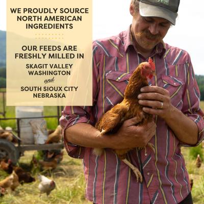 Show full view: Scratch and Peck Feeds Organic Chicken & Duck Feed 16% Layer Mash & Corn, 25-lb bag slide 6 of 9