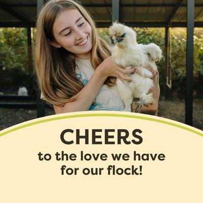 Show full view: Scratch and Peck Feeds Organic Chicken & Duck Feed 17% Grower Mash, 10-lb bag slide 7 of 9