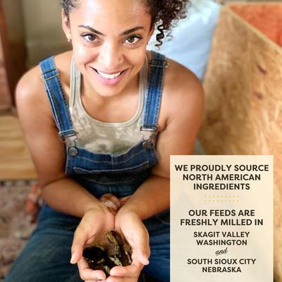 Show full view: Scratch and Peck Feeds Organic Chicken & Duck Feed 20.5% Starter Crumbles, 25-lb bag slide 5 of 10