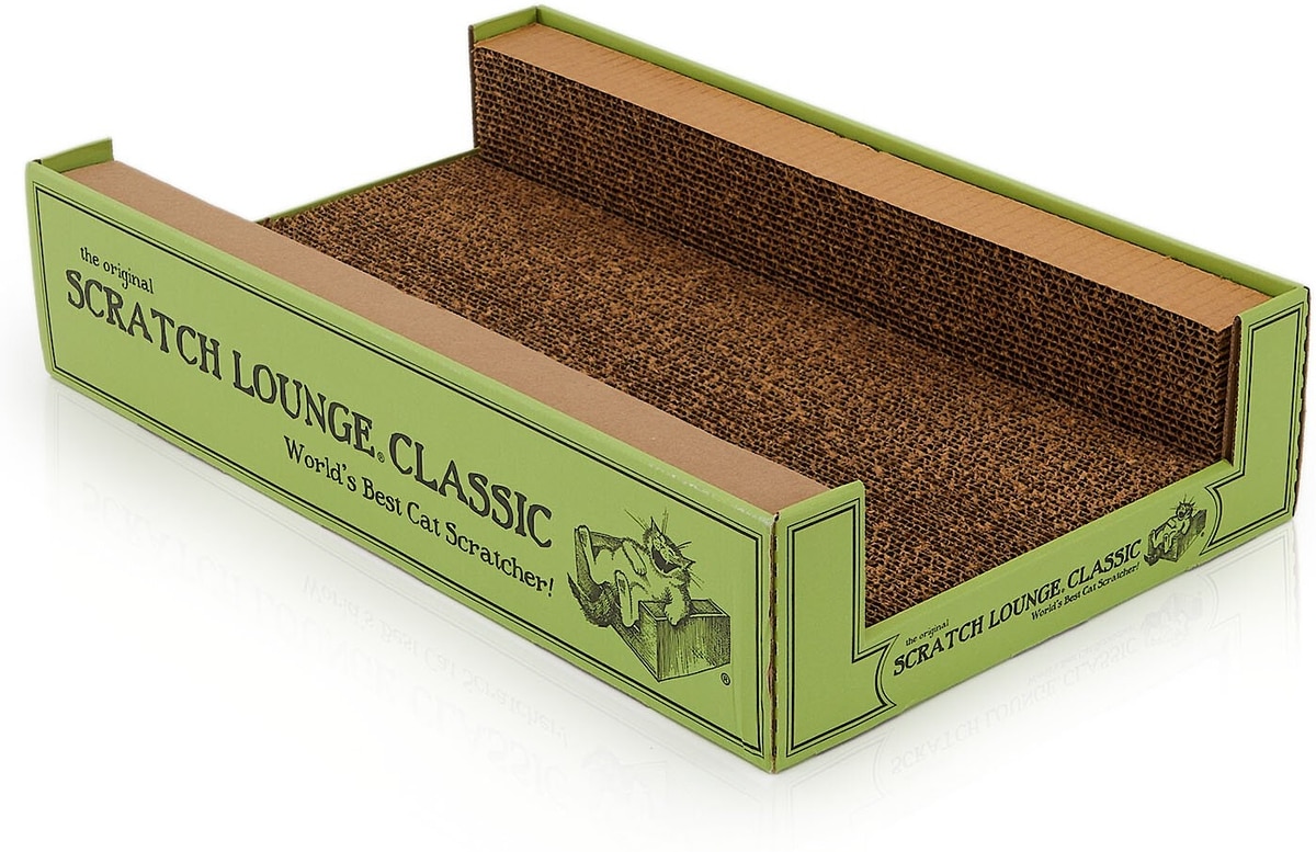 SCRATCH LOUNGE The Original Scratch Lounge Cat Toy with Catnip