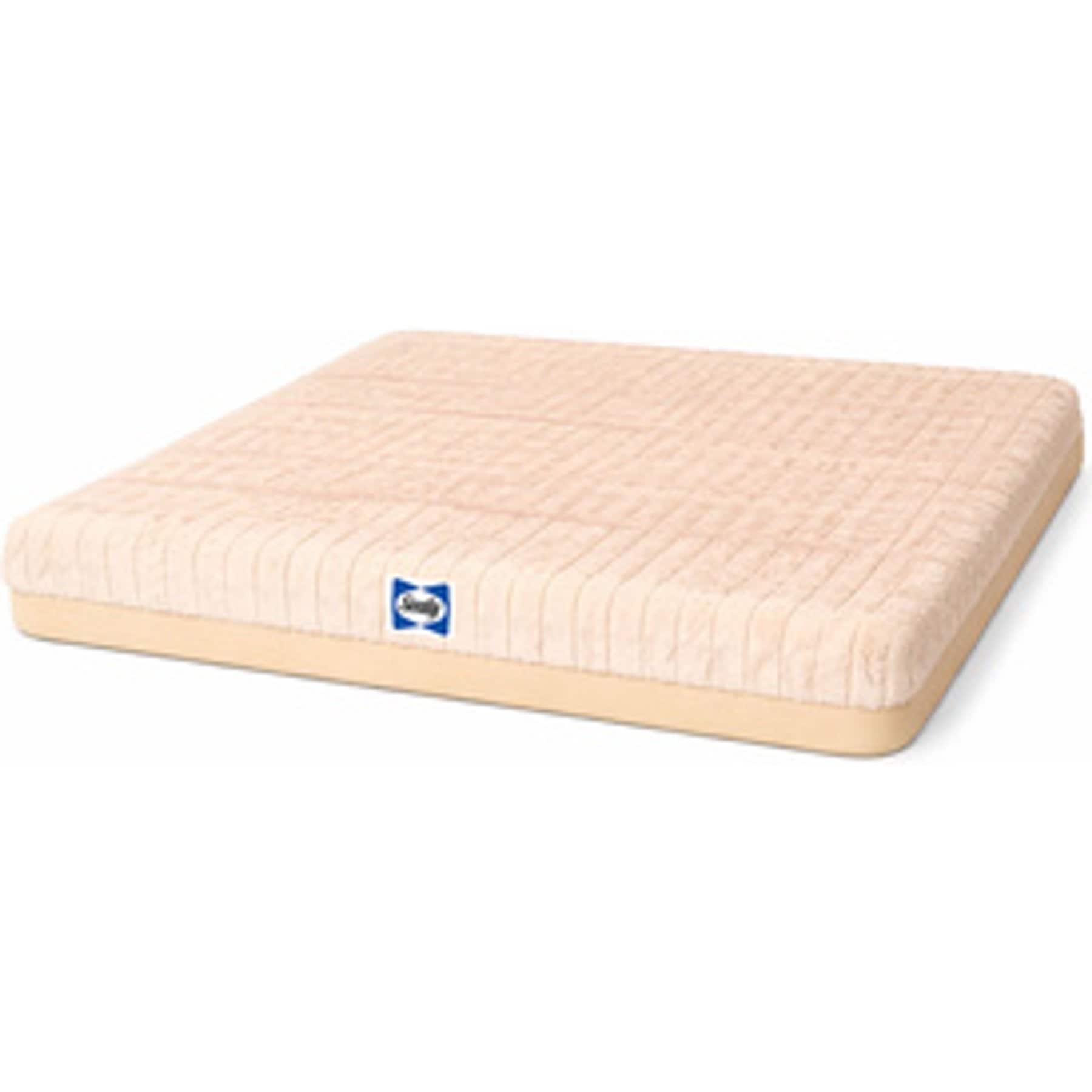 Sealy Memory Foam Dog Crate Mattress, Tan, Medium