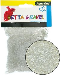 Seapora Betta Gravel, 12.3-oz, Clear