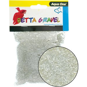 Seapora Betta Gravel, 12.3-oz, Clear