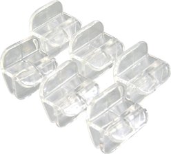 Seapora Clips for Rimless Tanks, 6 count