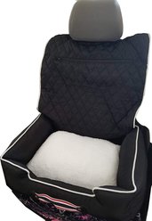 Seat Armour Petbed2Go Pet Bed & Car Seat Cover, Black, Small