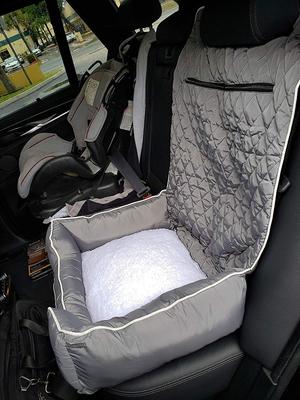 Show full view: Seat Armour Petbed2Go Pet Bed & Car Seat Cover, Grey, Small slide 3 of 4