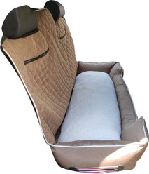 Seat Armour PetBed2Go Pet Bed Cushion & Car Seat Cover, Tan, Large