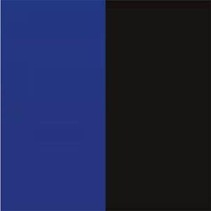 Seaview Aquascape Reversible Background Aquarium Accessory, Blue/Black, 18X36-in