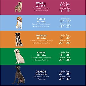 SecureAway Dog Flea Collar Protector, 14-20-in, MultiPaw