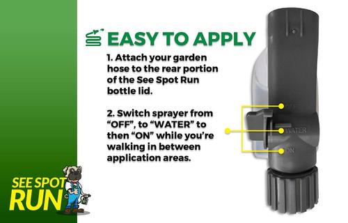 Show full view: See Spot Run Dog Urine Grass Saver, 32-fl oz bottle slide 5 of 6