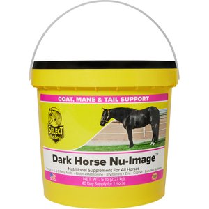 Select the Best DARK HORSE Nu-Image Horse Skin & Coat Supplement, 5-lb bucket