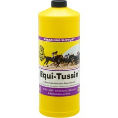 Select the Best Equi-Tussin Liquid Horse Respiratory Supplement, 1-qt bottle