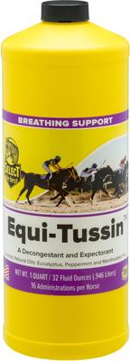 Show full view: Select the Best Equi-Tussin Liquid Horse Respiratory Supplement, 1-qt bottle slide 1 of 2