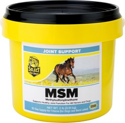 Select the Best MSM Powder Horse Joint Supplement, 2-lb bucket